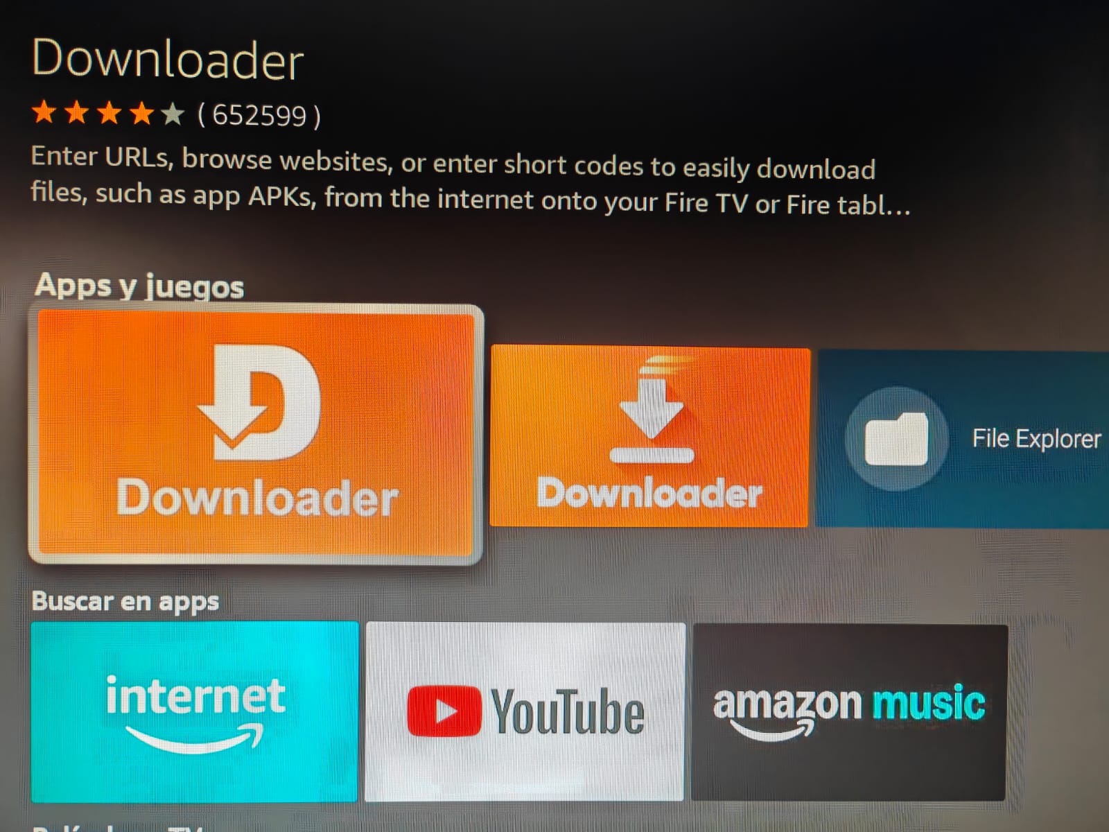 Downloader Fire TV