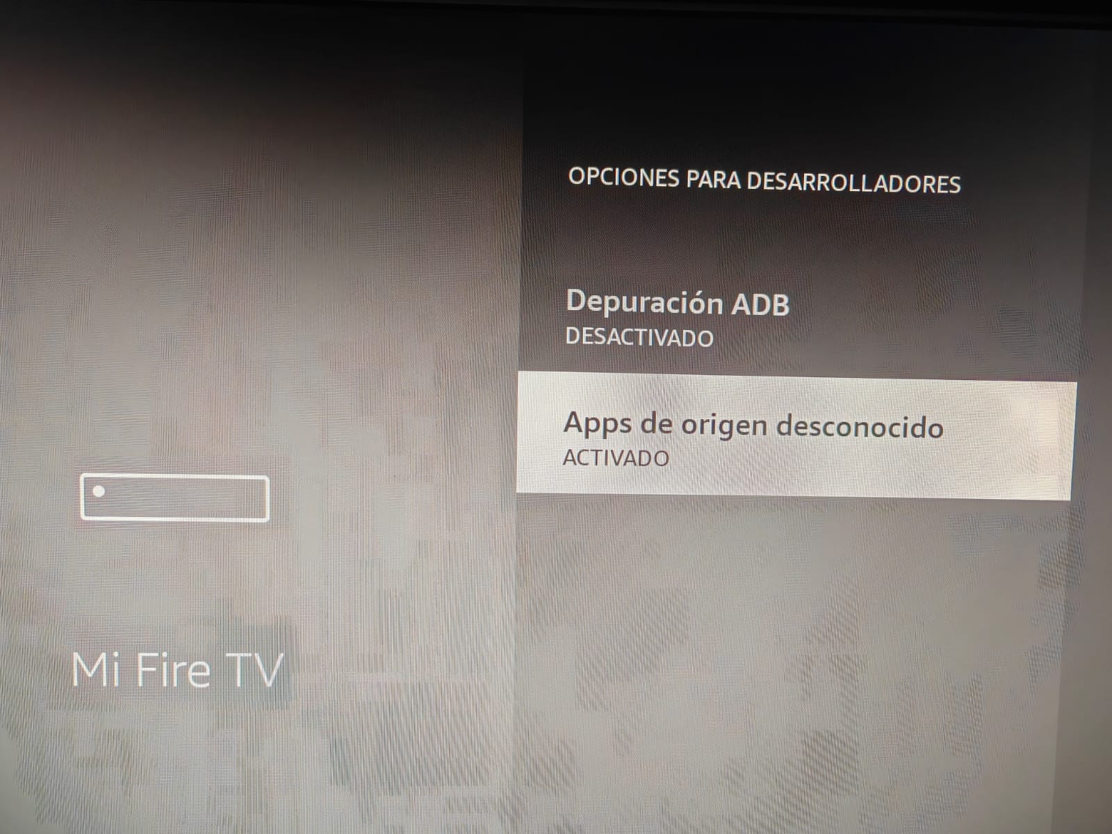 Apps de origen desconocido